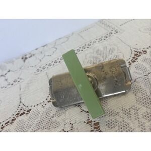 Vintage Edlund Top-Off Jar & Bottle Screw Top Opener Green Handle Mint